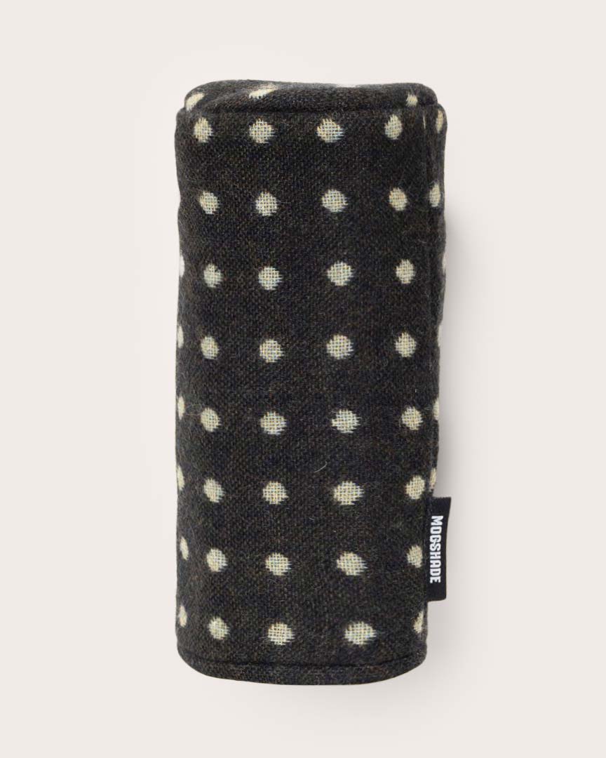 Mogshade Dot Headcover Driver/FW/Hybrid Gray & Pale Yellow