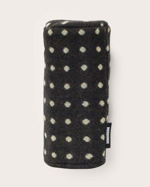 Mogshade Mogshade Dot Headcover Driver/FW/Hybrid Gray & Pale Yellow Golf Headcover | Soft Hands Club