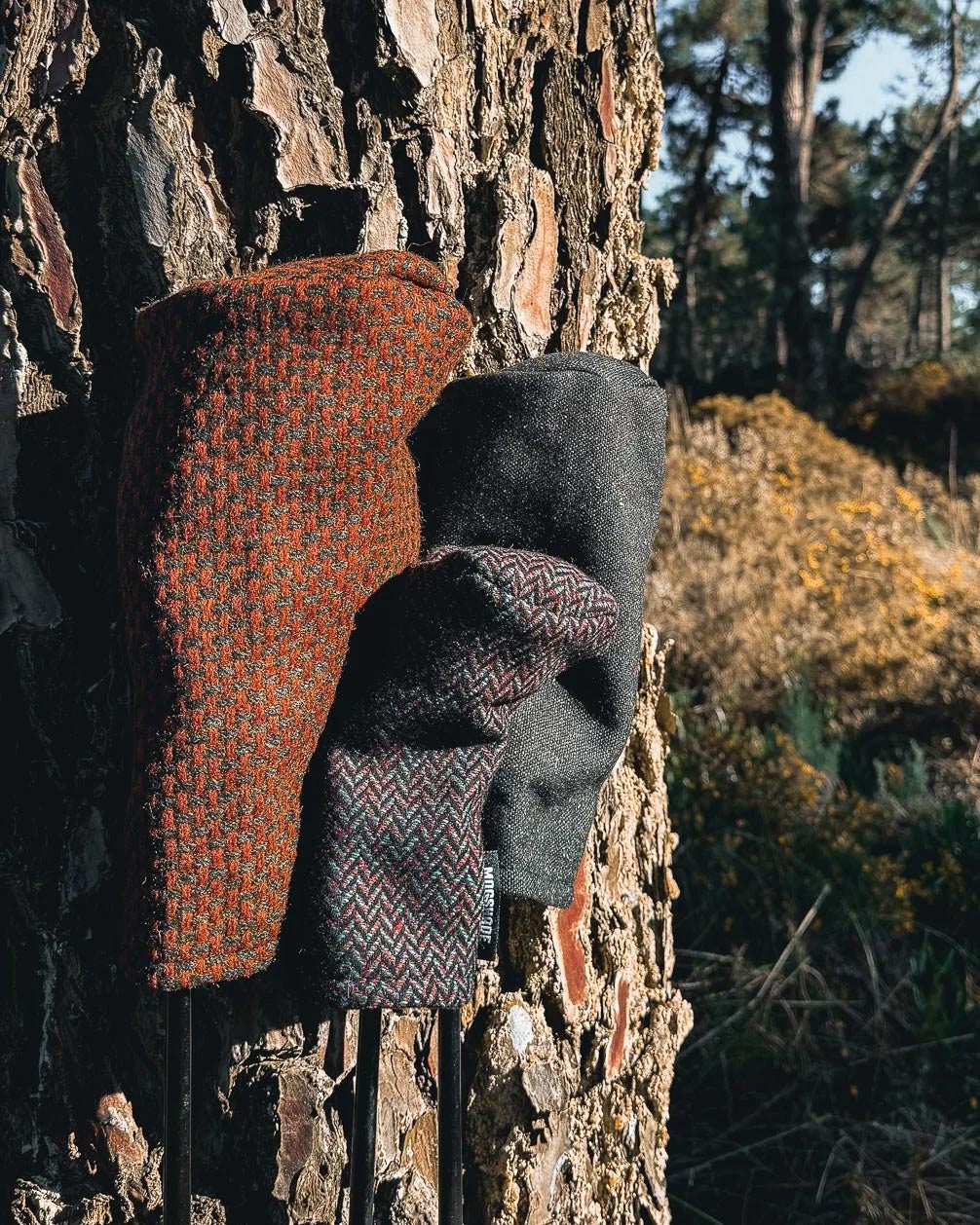 Mogshade Herringbone Headcover Driver FW Hybrid Stereo