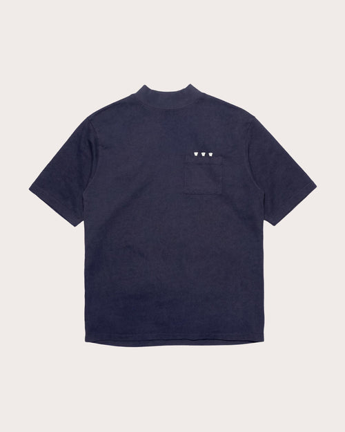 Agronomy Workshop Agronomy Workshop S/S Heavyweight Work Shirt Navy Golf T-shirt | Soft Hands Club