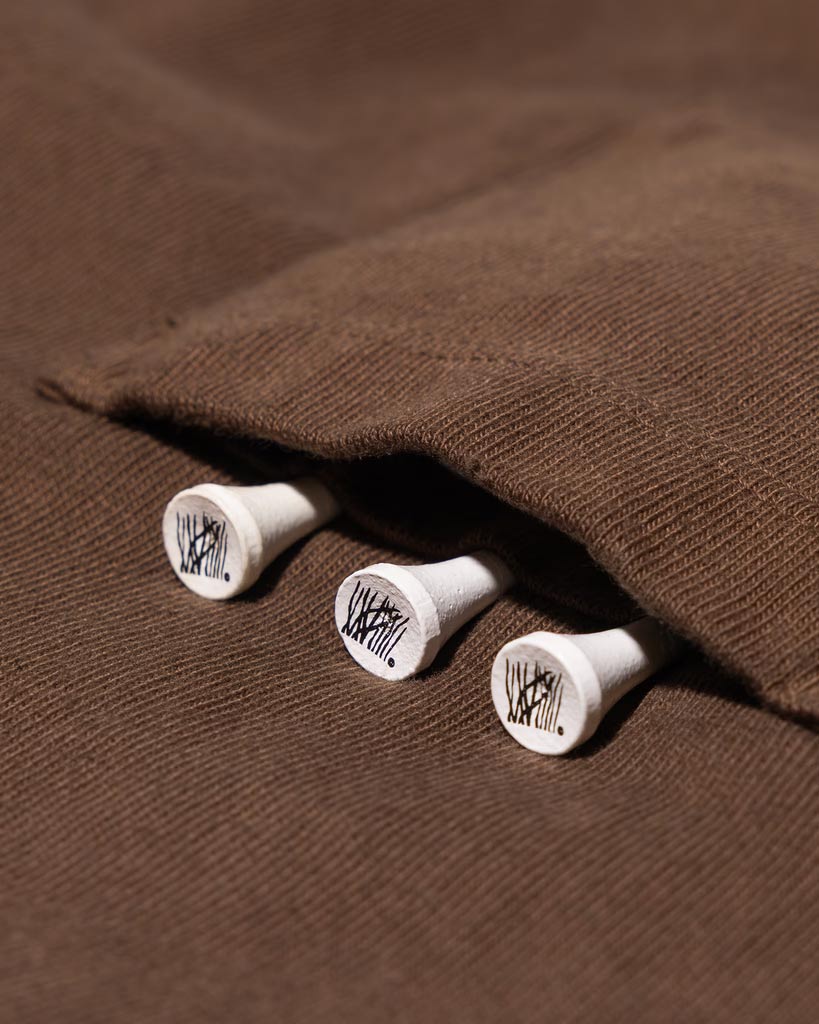 Agronomy Workshop Agronomy Workshop S/S Heavyweight Work Shirt Earth Golf T-shirt | Soft Hands Club