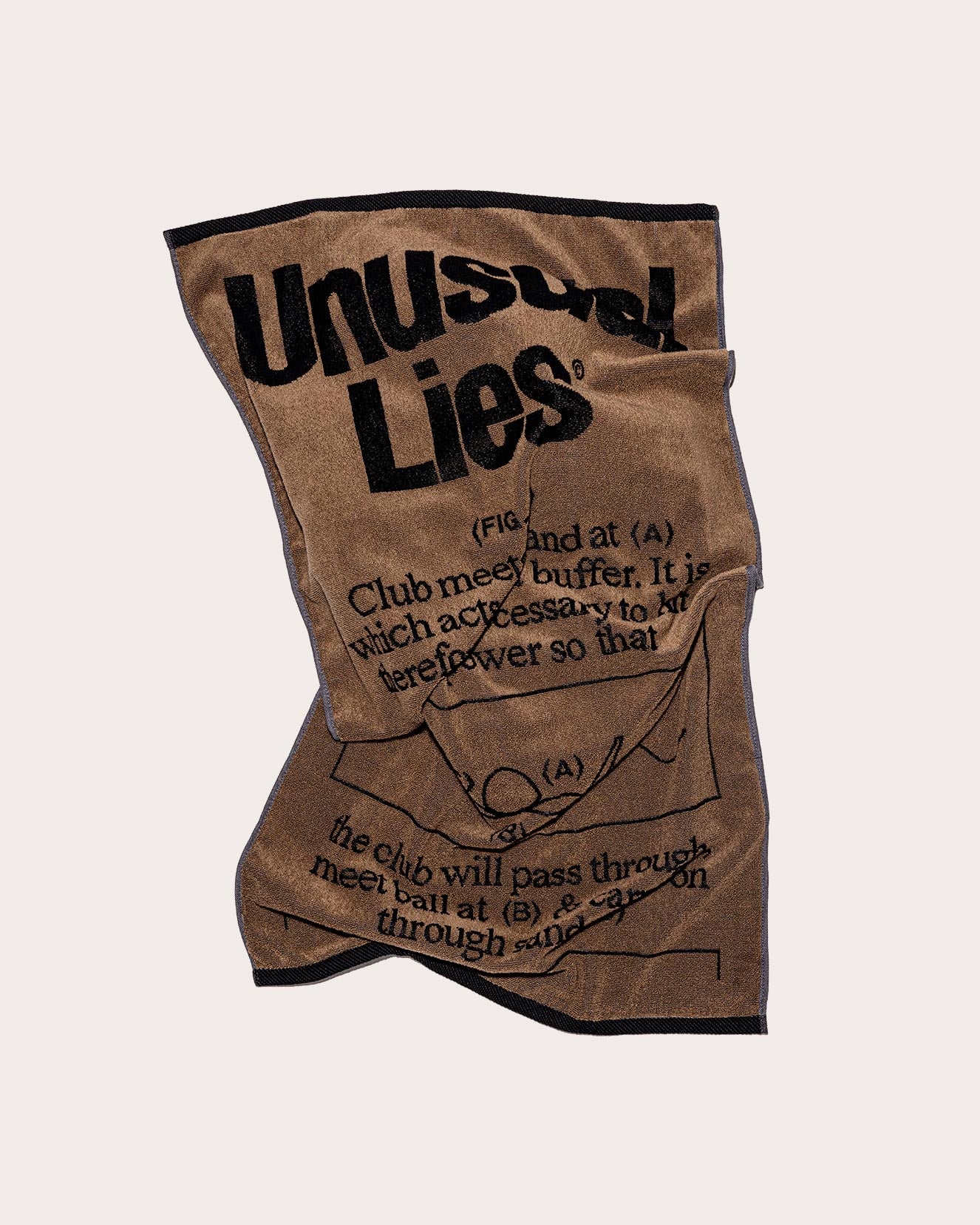 Agronomy Workshop Unusual Lies Towel Earth